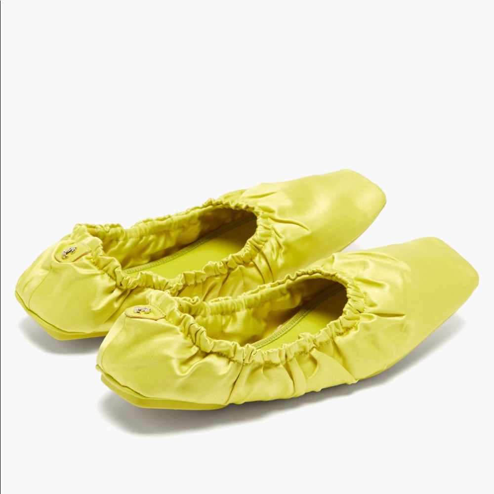 Neon Jimmy Choo Bardot Flat